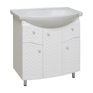 Тумба под раковину Runo  (под умывальник Элеганс 65) Милано 65 (УТ000002087)